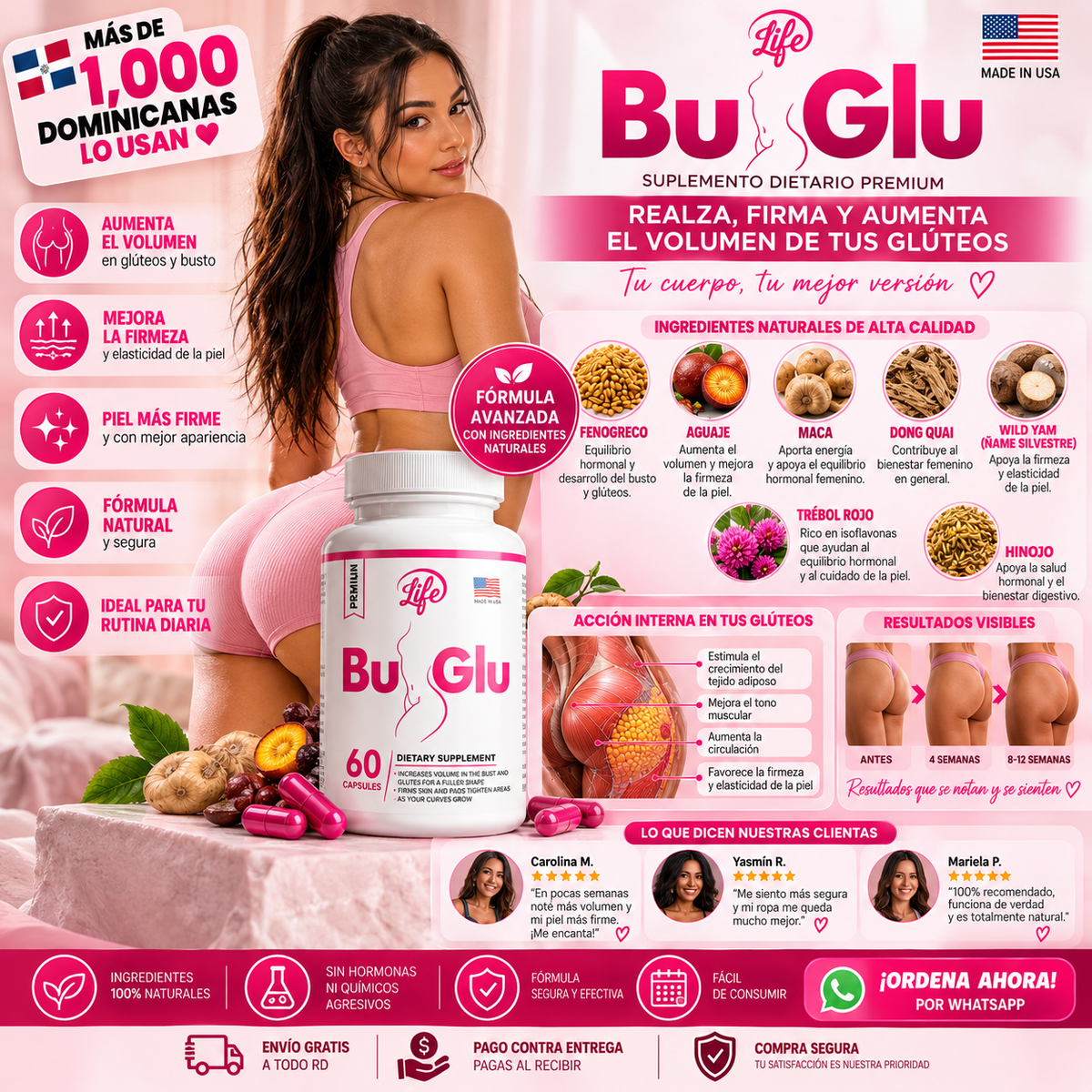 Bu-Glu: Realza tus curvas mientras sigues con tu vida