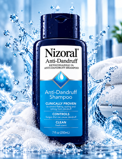 Nizoral Shampoo Anticaspa – ¡Combate la caspa y alivia la picazón desde el primer uso!